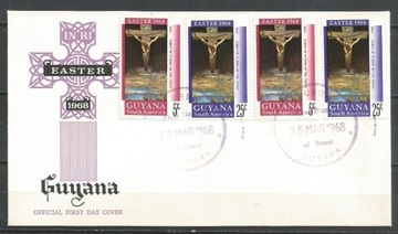 FDC GUYANA Mi 316-317