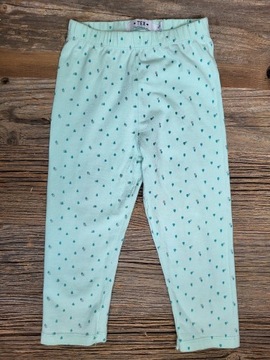 TEX legginsy seledynowe 4-5 lat