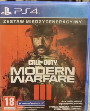 Call Of Duty Modern Warfare III PlayStation 4