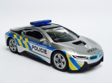 SIKU 1458 CZ BMW i8 Radiowóz Policja Policie