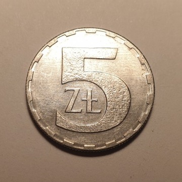 Polska - Moneta 5 zł 1990