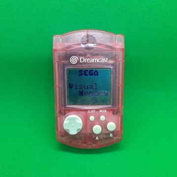 Dreamcast VMU Różowa 