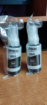 Oryginalny nowy tusz epson 664 czarny