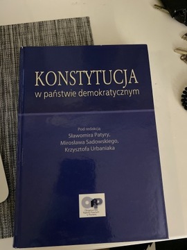 Konstytucja w państwie demokratycznym