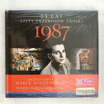 płyta CD 25 lat listy przebojów Trójki 1987