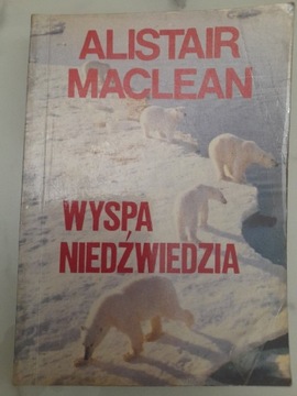 Wyspa niedźwiedzia-Alistair Maclean wyd. klubowe 