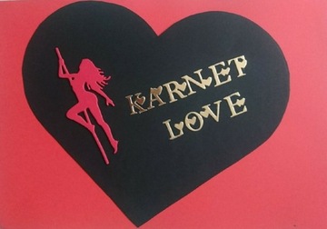 Karnet / Voucher / kupon Miłości Walentynki