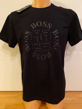 T-shirt Hugo Boss męski roz.L-Czarny