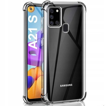 Transparent Case Samsung Galaxy A21 Plecki bezbarw