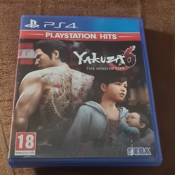 Yakuza 6 playstation 4