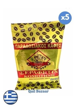 KAWA GRECKA DROBNO MIELONA 100g X 5 szt 