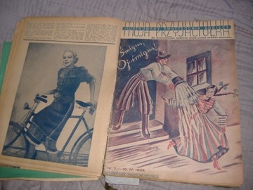 gazety Moja Przyjaciółka 19 numerów z 1938 roku