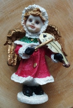 figurka aniołek skrzypce święta Boże narodzenie
