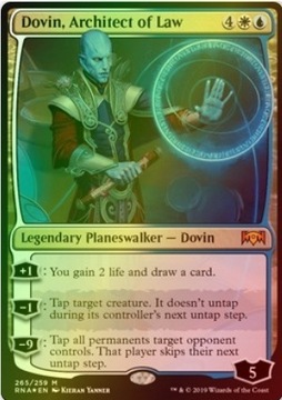 Dovin, Architect of Law FOIL MTG Planeswalker