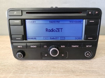 Radio VW Volkswagen RNS300 +kod Passat b6 Golf 5 V