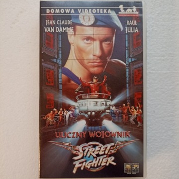 Street Fighter - Kasety Wideo Kasety Vhs