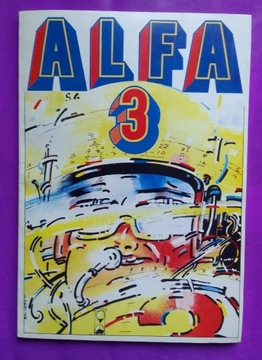 Pismo Komiks ALFA 3 Wydanie I RSW 1977
