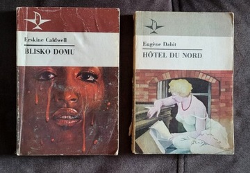 2książki Blisko domu, Hotel Du Nord