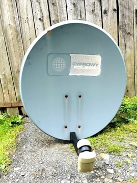 Antena satelitarna Cyfrowy Polsat 60/70 konwerter