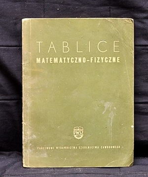 Tablice Matematyczno - Fizyczne 1960 r.