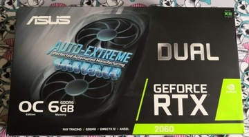 Sprzedam kartę ASUS NVIDIA GEFORCE RTX 2060 6GB !!