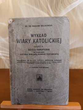 Wykład  wiary katolickiej cz 2 Dzieło odkupienia