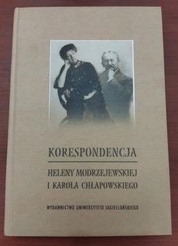 Korespondencja Modrzejewskiej i Chłapowskiego