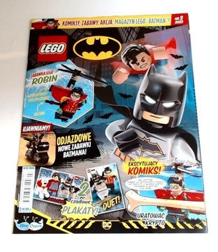 Lego Batman- Komiks + Plakaty + Łamigłówki 03/2022