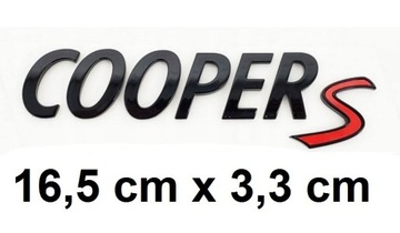 Mini Cooper Emblemat John Cooper S Naklejka Czarny