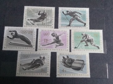 Znaczki Austria 1963 sport olimpiada