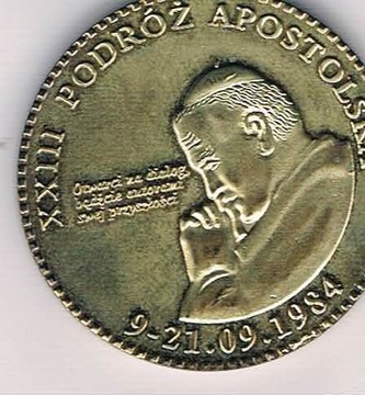 medal J.PII Toronto 1984 r
