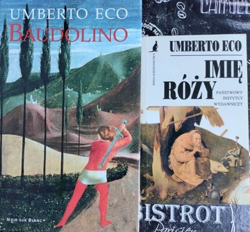 UMBERTO ECO "IMIĘ RÓŻY" i "BAUDOLINO"