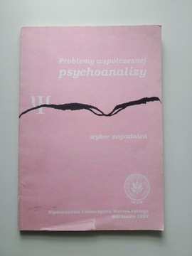 Problemy współczesnej psychoanalizy - Sokolik