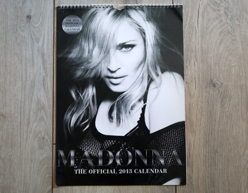 Madonna oficjalny kalendarz 2013