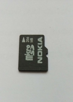 Karta pamieci microSD 256 Mb - Nokia