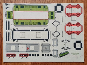 Elektrowóz osobowy - bardzo stary model
