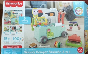 Wesoły kamper malucha/Ucz się i śmiej/Fisher Price