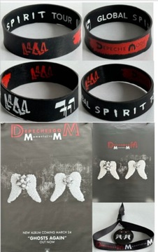 Depeche Mode - Kolekcja gadżetów promujących albumy Spirit i Memento Mori. 