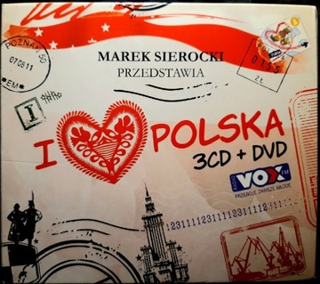Marek Sierocki - I Love Polska (3xCD + DVD)