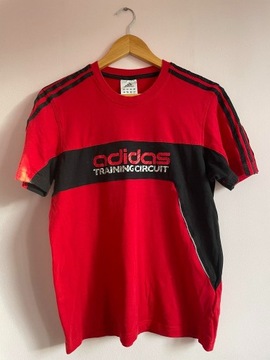 T-shirt Adidas czerwony S