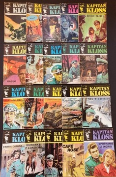Kapitan Kloss kompletne 2 wydanie z lat 80-tych