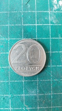 Moneta 20zł 1985