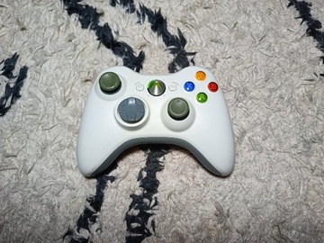 Bezprzewodowy Pad XBOX 360 Biały - Sprawny