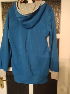 Bluza damska szaro-niebieska xl/xxl