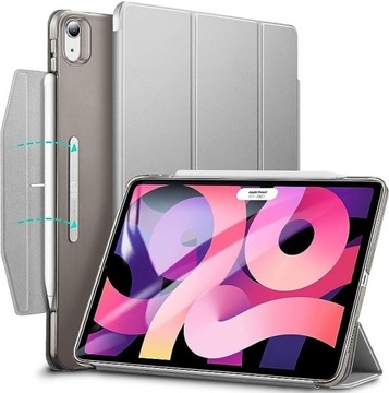 ESR - MOCNE ETUI OBUDOWA DO IPAD AIR 4/5 +SZKŁO