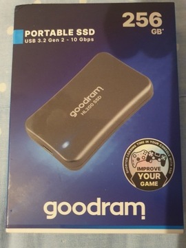 Dysk Ssd Goodram HL200 256GB Usb 3.2  Nowy.