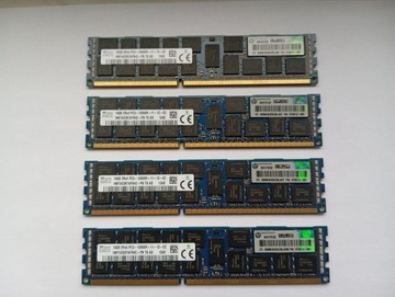 Pamięć 16GB DDR3 PC3-12800R 1600MHz ECC HYNIX