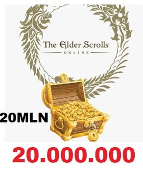 THE ELDER SCROLLS ONLINE ESO 20 MLN GOLD EU PC