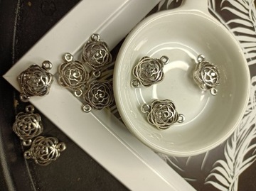 Łącznik biżuteria handmade srebrne ozdoby