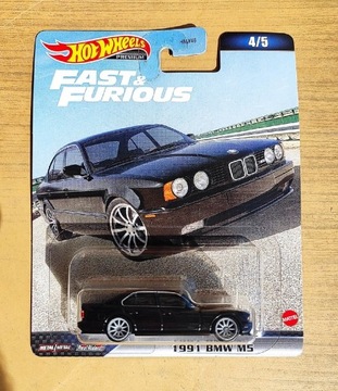 Hot Wheels Premium - 1991 BMW M5 - Fast & Furious 4/5